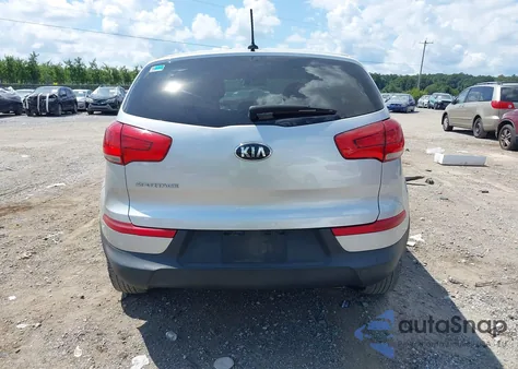 2016 Kia Sportage Lx from USA, damaged, VIN KNDPBCAC4G7849309